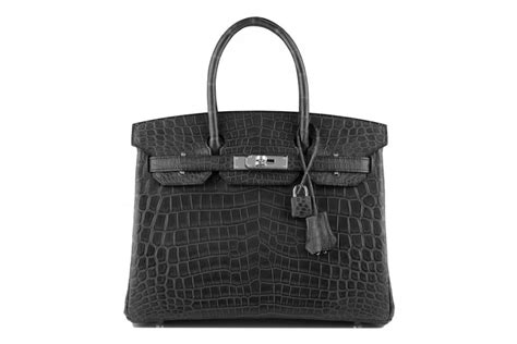 HERMES Matte Niloticus Crocodile Birkin 30 Plomb